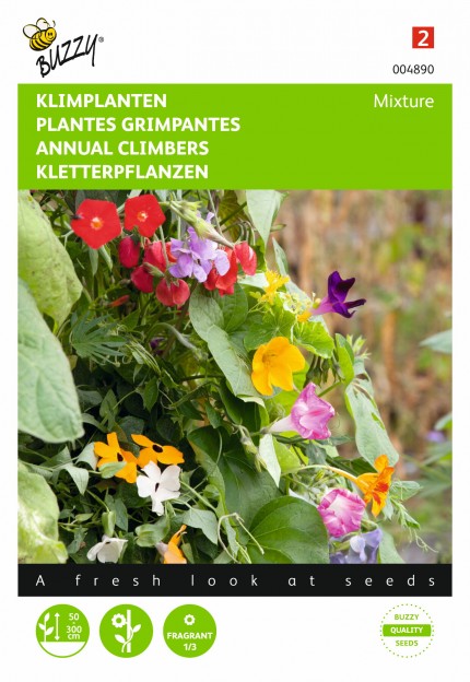 Klimplanten diverse soorten gemengd