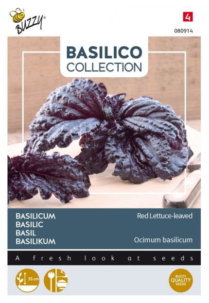 Basilicum Rode slabladige